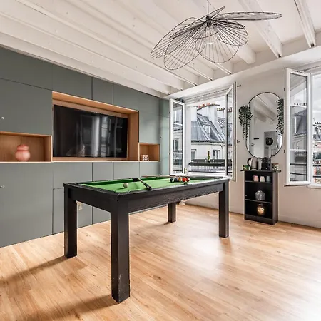 Flat With Billard And View Appartamento Parigi