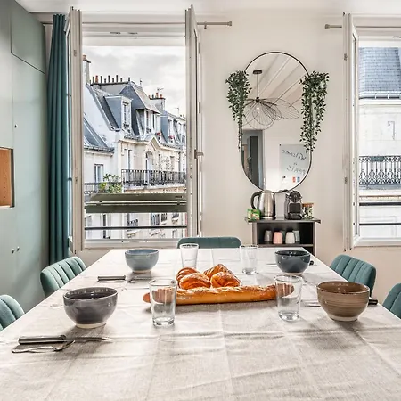 Apartment Flat With Billard And View Paris